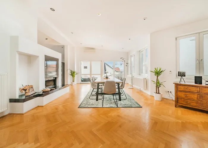 Penthouse - Sauna - Terrasse - Ac Апартаменти